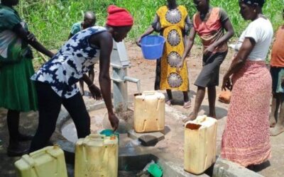 Six AWE Women Trained to Dig Wells