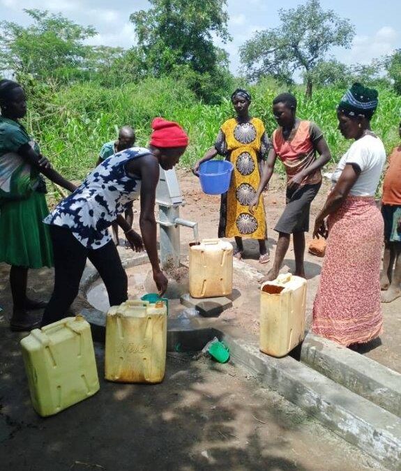 Six AWE Women Trained to Dig Wells